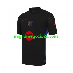 Maglia FC Barcelona UCL Font Uomo Trasferta Divisa 2024-2025 Manica Corta