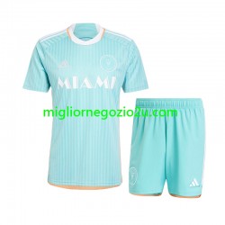 Maglia Inter Miami Bambino Terza Divisa 2024-2025 Manica Corta