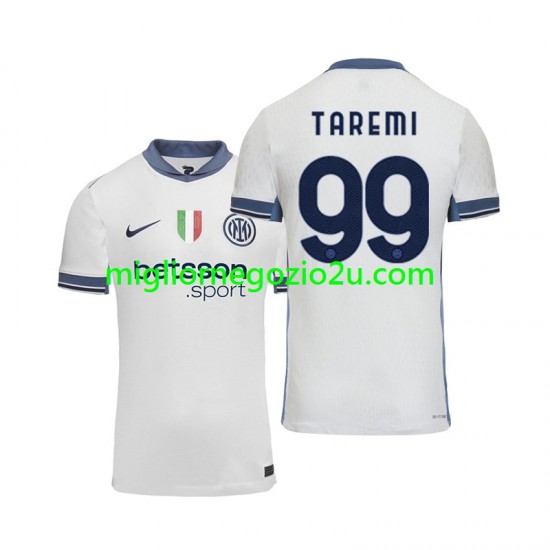 Maglia Inter Milan Mehdi Taremi 99 Uomo Trasferta Divisa 2024-2025 Manica Corta