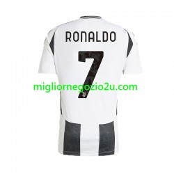 Maglia Juventus Cristiano Ronaldo 7 Uomo Casa Divisa 2024-2025 Manica Corta