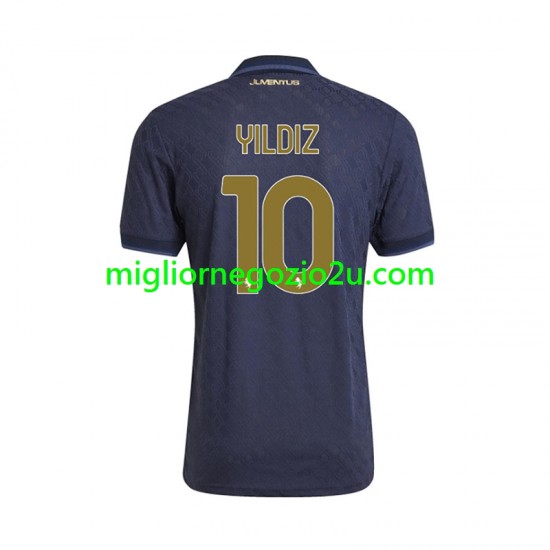 Maglia Juventus Kenan YIldIz 10 Uomo Terza Divisa 2024-2025 Manica Corta