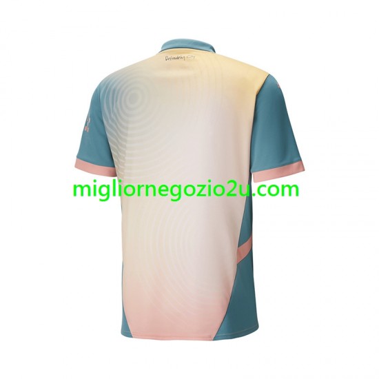 Maglia Manchester City Uomo Quarta Divisa 2024-2025 Manica Corta
