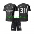 Maglia Manchester City Ederson Moraes 31 Portiere Bambino Quarta Divisa 2024-2025 Manica Corta