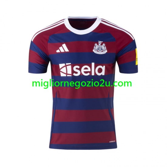 Maglia Newcastle United Uomo Trasferta Divisa 2024-2025 Manica Corta