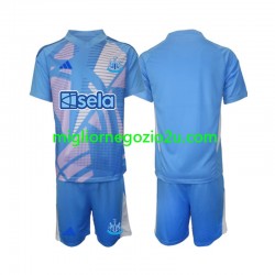 Maglia Newcastle United Portiere Bambino Trasferta Divisa 2024-2025 Manica Corta