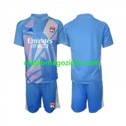 Maglia Olympique Lyonnais Portiere Bambino Terza Divisa 2024-2025 Manica Corta