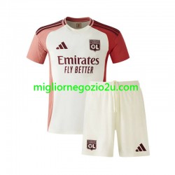 Maglia Olympique Lyonnais Bambino Terza Divisa 2024-2025 Manica Corta
