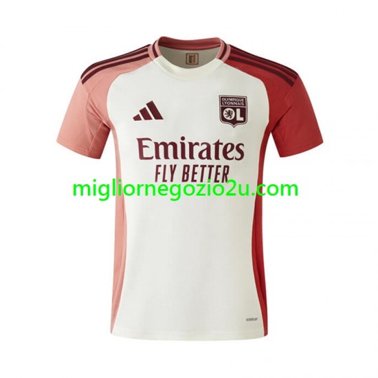 Maglia Olympique Lyonnais Uomo Terza Divisa 2024-2025 Manica Corta