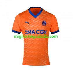 Maglia Olympique de Marseille Uomo Terza Divisa 2024-2025 Manica Corta