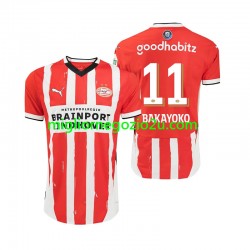 Maglia PSV Eindhoven Johan Bakayoko 11 Uomo Casa Divisa 2024-2025 Manica Corta