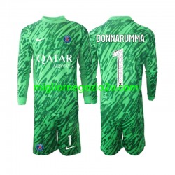 Maglia Paris Saint-Germain Gianluigi Donnarumma 1 Portiere Bambino Trasferta Divisa 2024-2025 Manica Lunga