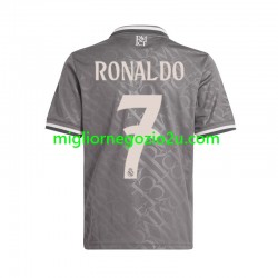 Maglia Real Madrid Cristiano Ronaldo 7 Uomo Terza Divisa 2024-2025 Manica Corta