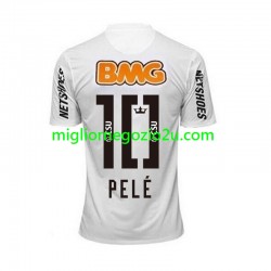 Maglia Santos PELE 10 -2012 Retro Uomo Casa Divisa 2011 Manica Corta