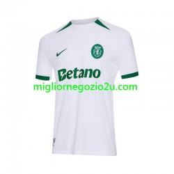 Maglia Sporting CP Uomo Trasferta Divisa 2024-2025 Manica Corta