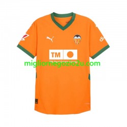 Maglia Valencia CF Uomo Terza Divisa 2024-2025 Manica Corta