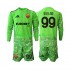 Maglia AS Roma Mile Svilar 99 Portiere Bambino Casa Divisa 2026-2027 Manica Lunga