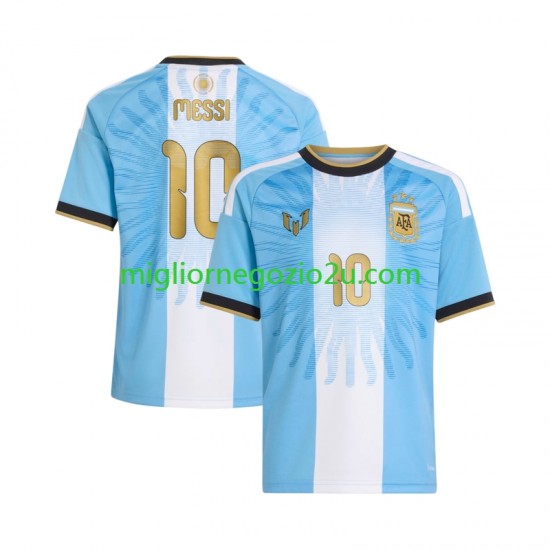 Maglia Argentina Lionel Messi 10 Special Uomo Casa Divisa 2026-2027 Manica Corta