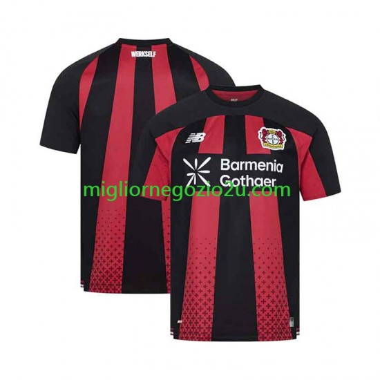 Maglia Bayer 04 Leverkusen Uomo Casa Divisa 2026-2027 Manica Corta