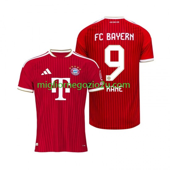 Maglia FC Bayern München Harry Kane 9 Uomo Casa Divisa 2026-2027 Manica Corta