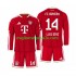Maglia FC Bayern München Luis Diaz 14 Bambino Casa Divisa 2026-2027 Manica Lunga