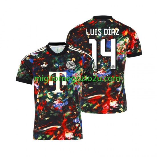 Maglia FC Bayern München Luis Diaz 14 Oktoberfest Uomo Casa Divisa 2026-2027 Manica Corta