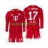 Maglia FC Bayern München Michael Olise 17 Bambino Casa Divisa 2026-2027 Manica Lunga