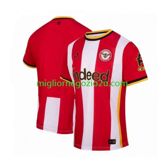 Maglia Brentford Uomo Casa Divisa 2026-2027 Manica Corta