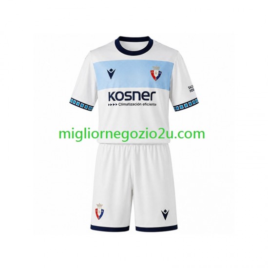 Maglia CA Osasuna Bambino Trasferta Divisa 2026-2027 Manica Corta