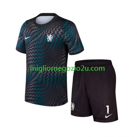 Maglia Chelsea Emiliano Martinez 1 Portiere Bambino Casa Divisa 2026-2027 Manica Corta