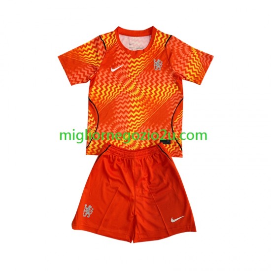 Maglia Chelsea Portiere Bambino Trasferta Divisa 2026-2027 Manica Corta