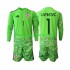 Maglia Croazia Dominik Livakovic 25 Portiere Bambino Casa Divisa 2026-2027 Manica Lunga