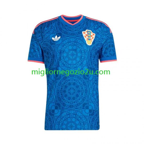 Maglia Croazia Uomo Trasferta Divisa 2026-2027 Manica Corta