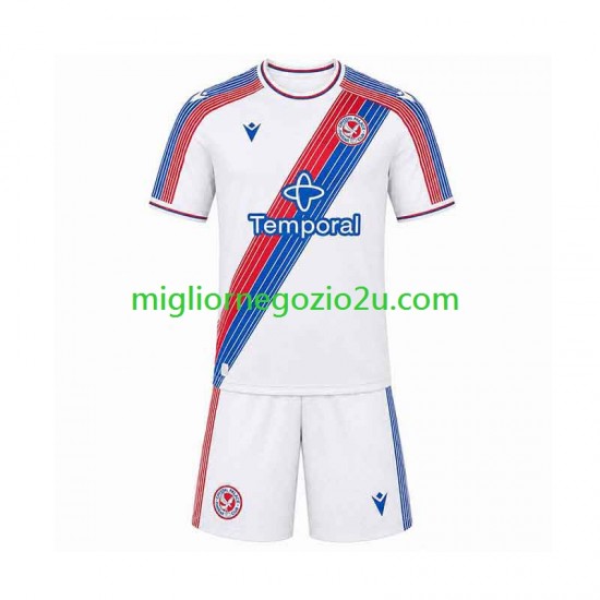 Maglia Crystal Palace Bambino Casa Divisa 2026-2027 Manica Corta