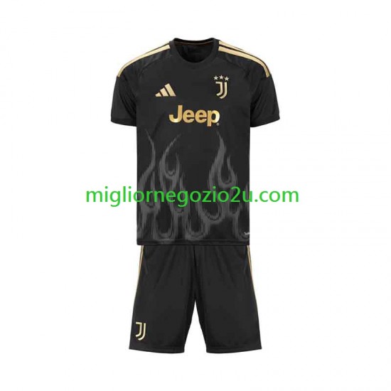 Maglia Juventus Bambino Terza Divisa 2026-2027 Manica Corta