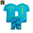 Maglia Spagna David Raya 1 Portiere Bambino Casa Divisa 2026-2027 Manica Corta