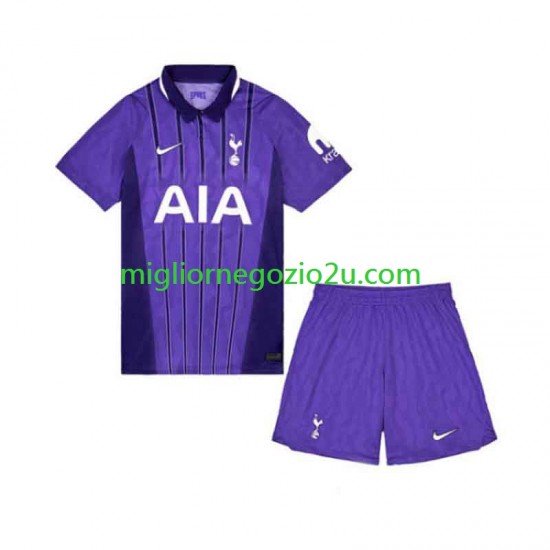 Maglia Tottenham Hotspur Bambino Terza Divisa 2026-2027 Manica Corta