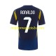 Maglia Al Nassr Cristiano Ronaldo 7 Uomo Trasferta Divisa 2024-2025 Manica Corta