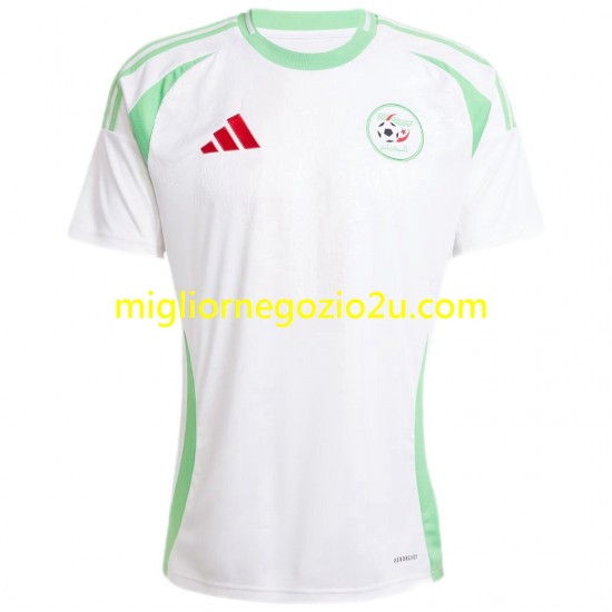 Maglia Algeria Uomo Casa Divisa 2024 Manica Corta