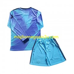 Maglia Arsenal Bambino Terza Divisa 2024-2025 Manica Lunga