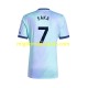 Maglia Arsenal SAKA 7 Uomo Terza Divisa 2024-2025 Manica Corta