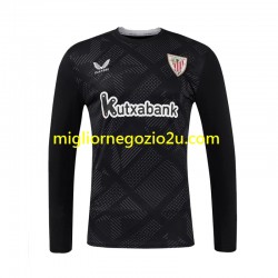 Maglia Athletic Bilbao Portiere Uomo Casa Divisa 2024-2025 Manica Lunga