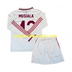 Maglia FC Bayern München Musiala 42 Bambino Terza Divisa 2024-2025 Manica Lunga