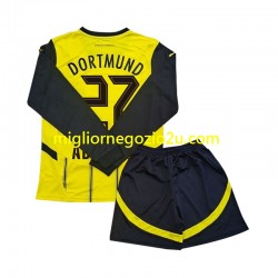 Maglia Borussia Dortmund Karim Adeyemi 27 Bambino Casa Divisa 2024-2025 Manica Lunga