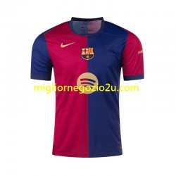 Maglia FC Barcelona F. DE JONG 21 Uomo Casa Divisa 2024-2025 Manica Corta