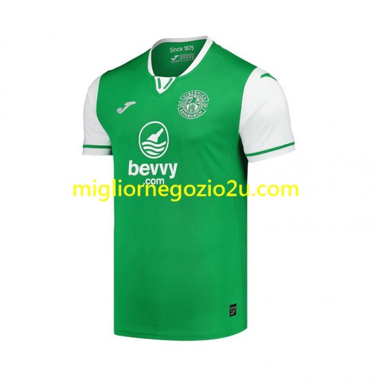 Maglia Hibernian Uomo Casa Divisa 2024-2025 Manica Corta