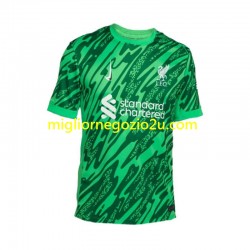 Maglia Liverpool Portiere Uomo Trasferta Divisa 2024-2025 Manica Corta