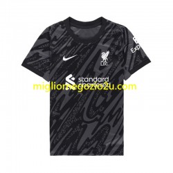 Maglia Liverpool Portiere Uomo Casa Divisa 2024-2025 Manica Corta