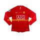 Maglia Manchester United Cristiano Ronaldo 7 Champion League 2007 Retro Uomo Casa Divisa Manica Lunga