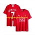 Maglia Manchester United Cristiano Ronaldo 7 Champion League 2007 Retro Uomo Casa Divisa Manica Corta