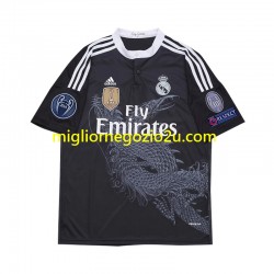 Maglia Real Madrid Cristiano Ronaldo 7 2014 Retro Uomo Terza Divisa Manica Corta